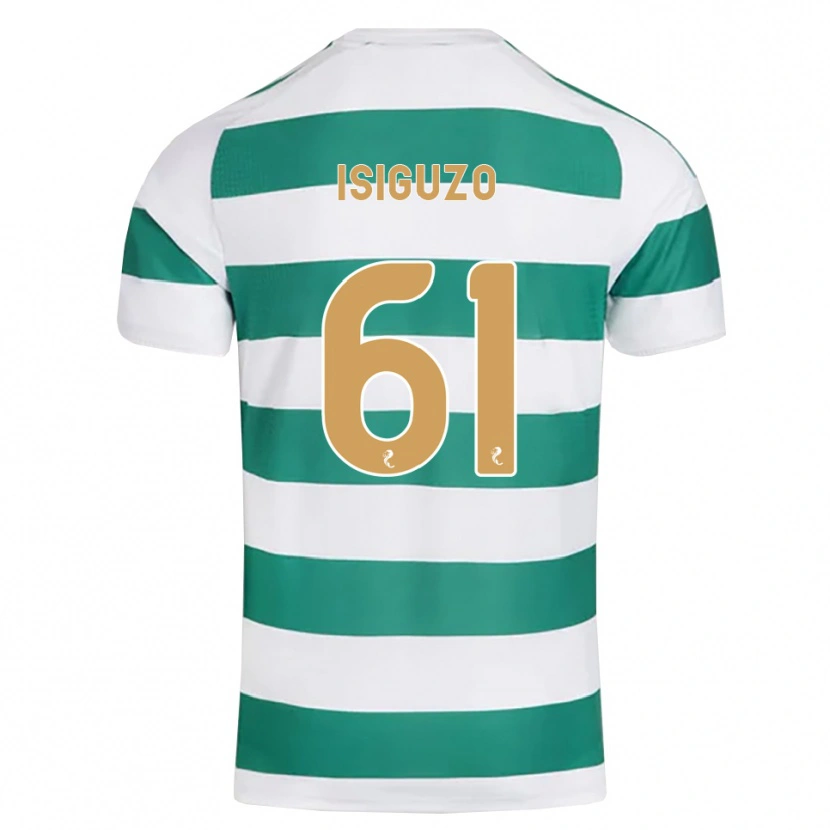 Danxen Barn Samuel Isiguzo #61 Mörk Cyan Vit Hemmatröja Matchtröjor 2026/27 Tröjor T-Tröja