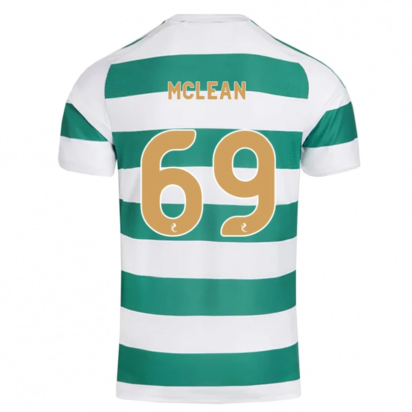 Danxen Barn Kai Mclean #69 Mörk Cyan Vit Hemmatröja Matchtröjor 2026/27 Tröjor T-Tröja