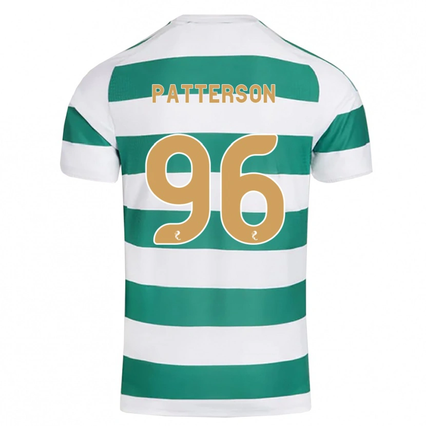 Danxen Barn Cameron Patterson #96 Mörk Cyan Vit Hemmatröja Matchtröjor 2026/27 Tröjor T-Tröja