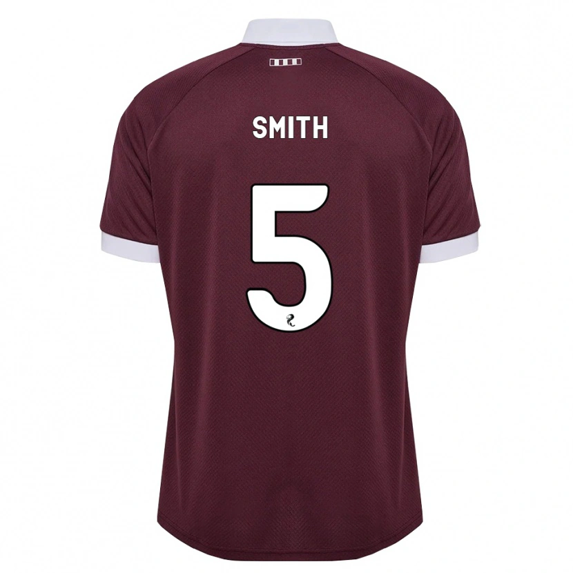 Danxen Barn Lucas Smith #5 Vinröd Vit Hemmatröja Matchtröjor 2026/27 Tröjor T-Tröja