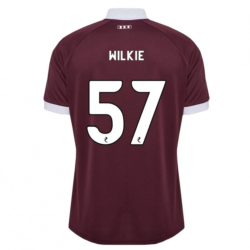Danxen Barn Coupar Wilkie #57 Vinröd Vit Hemmatröja Matchtröjor 2026/27 Tröjor T-Tröja