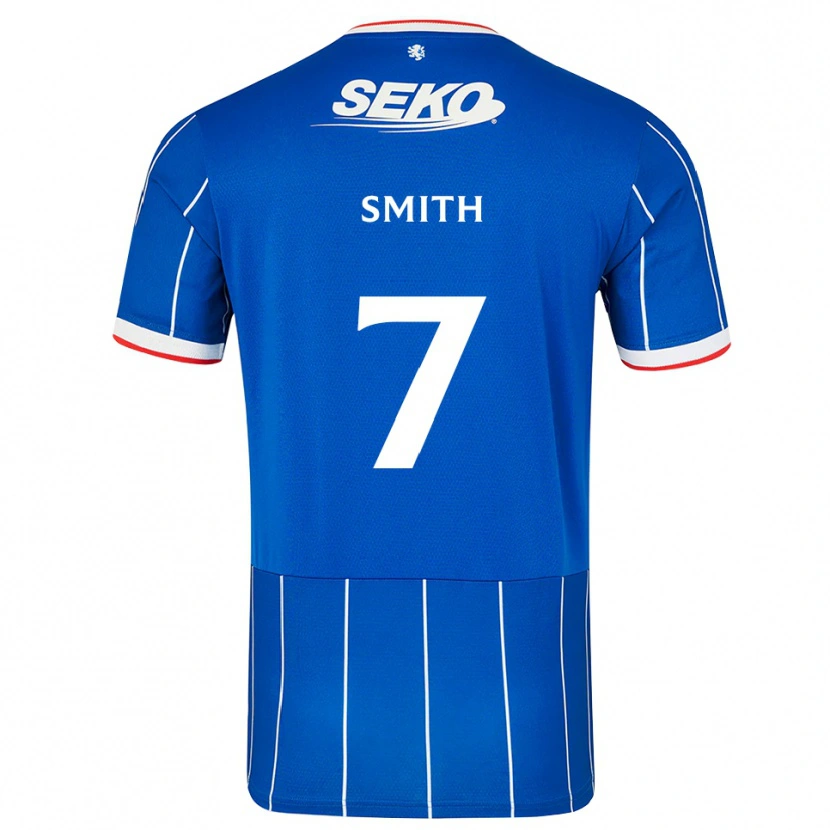 Danxen Barn Alexander Smith #7 Röd Blå Vit Hemmatröja Matchtröjor 2026/27 Tröjor T-Tröja