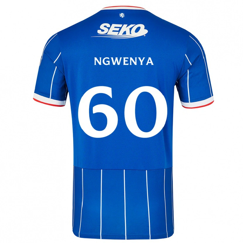Danxen Barn Corey Ngwenya #60 Röd Blå Vit Hemmatröja Matchtröjor 2026/27 Tröjor T-Tröja