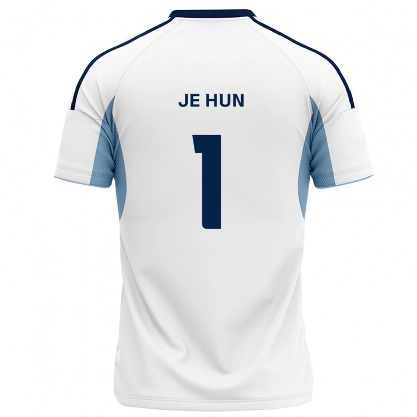 Danxen Barn Je-Hun Youn #1 Kungligt Blå Vit Bortatröja Matchtröjor 2026/27 Tröjor T-Tröja