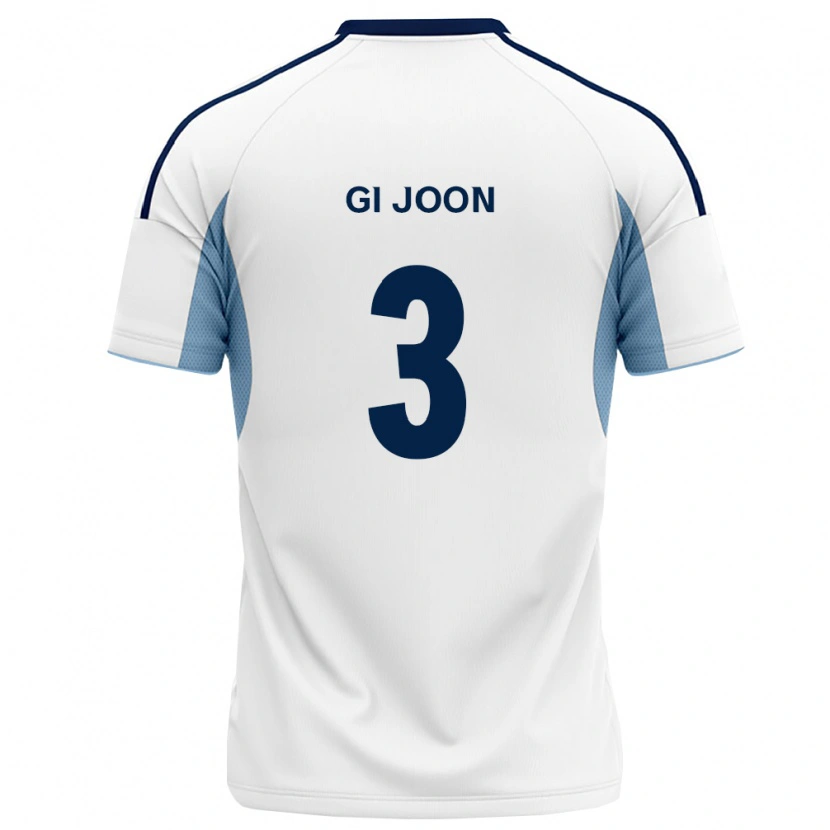 Danxen Barn Gi-Joon Kim #3 Kungligt Blå Vit Bortatröja Matchtröjor 2026/27 Tröjor T-Tröja