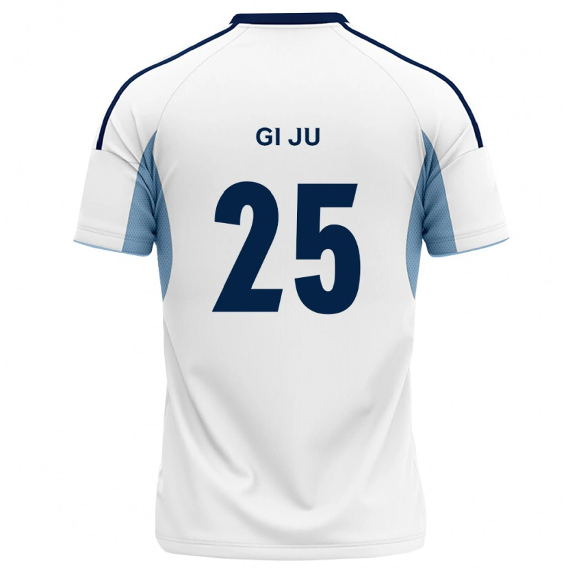 Danxen Barn Gi-Ju Kwon #25 Kungligt Blå Vit Bortatröja Matchtröjor 2026/27 Tröjor T-Tröja