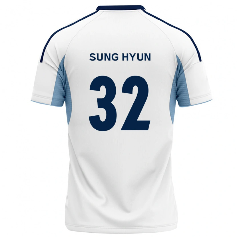 Danxen Barn Sung-Hyun Park #32 Kungligt Blå Vit Bortatröja Matchtröjor 2026/27 Tröjor T-Tröja