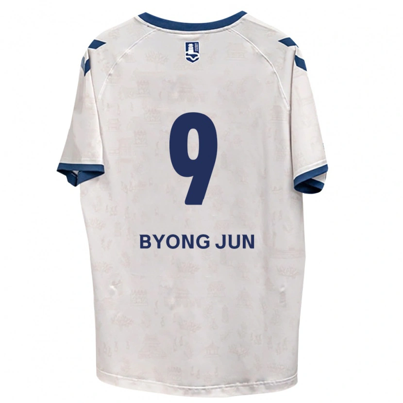 Danxen Barn Byong-Jun An #9 Kungligt Blå Vit Bortatröja Matchtröjor 2026/27 Tröjor T-Tröja