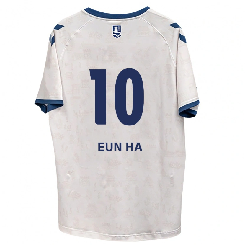 Danxen Barn Eun-Ha Jeon #10 Kungligt Blå Vit Bortatröja Matchtröjor 2026/27 Tröjor T-Tröja