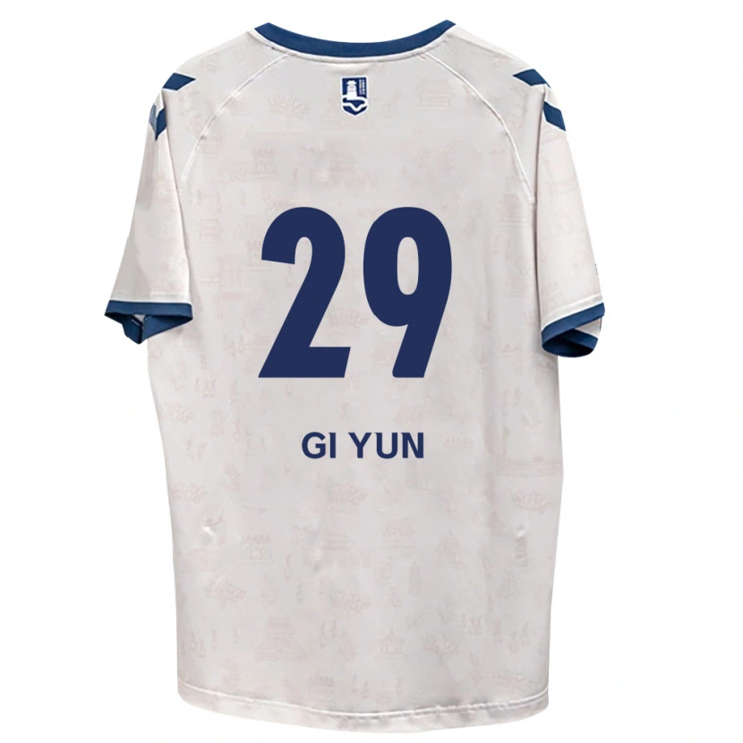Danxen Barn Gi-Yun Choi #29 Kungligt Blå Vit Bortatröja Matchtröjor 2026/27 Tröjor T-Tröja