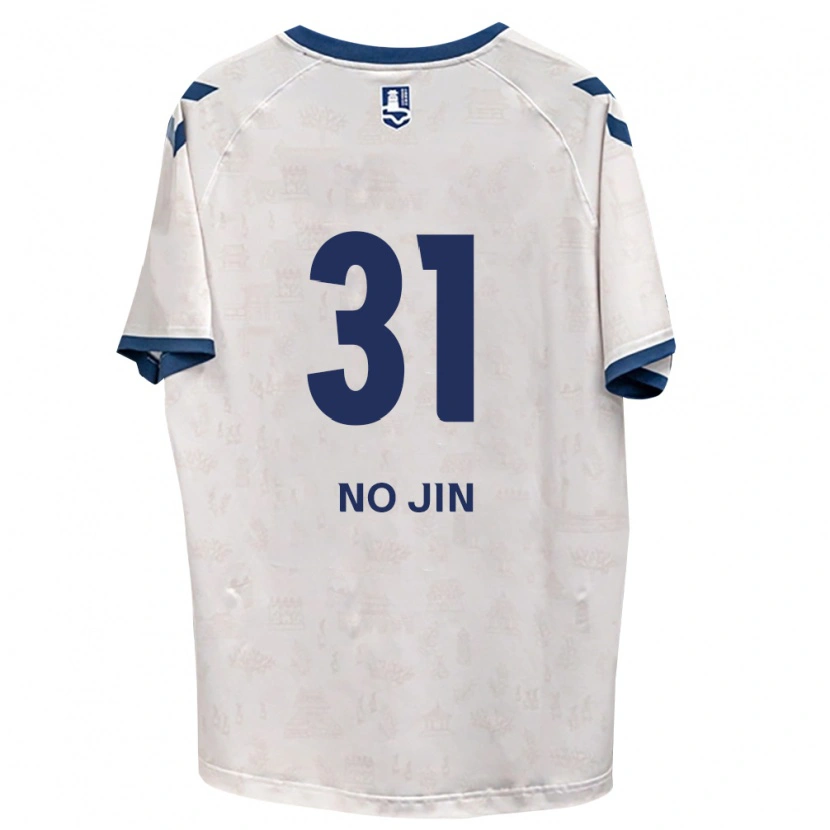 Danxen Barn No-Jin Park #31 Kungligt Blå Vit Bortatröja Matchtröjor 2026/27 Tröjor T-Tröja