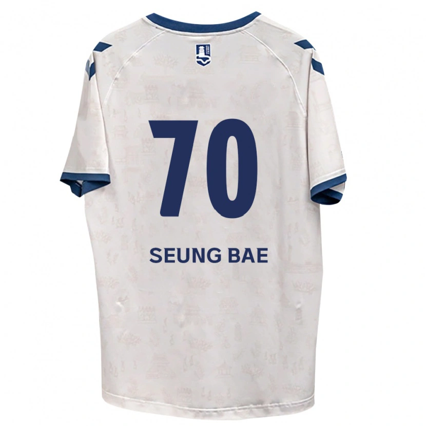 Danxen Barn Seung-Bae Jung #70 Kungligt Blå Vit Bortatröja Matchtröjor 2026/27 Tröjor T-Tröja