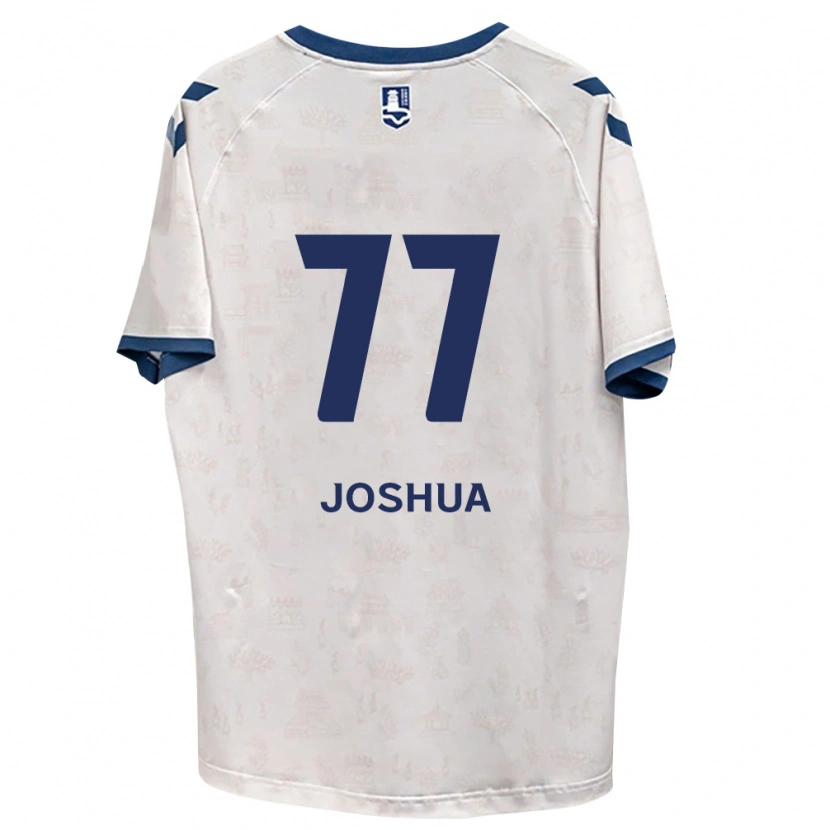 Danxen Barn Joshua Eui-Jin Chung #77 Kungligt Blå Vit Bortatröja Matchtröjor 2026/27 Tröjor T-Tröja