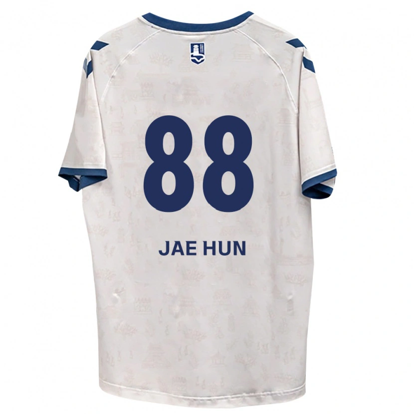Danxen Barn Jae-Hun Park #88 Kungligt Blå Vit Bortatröja Matchtröjor 2026/27 Tröjor T-Tröja