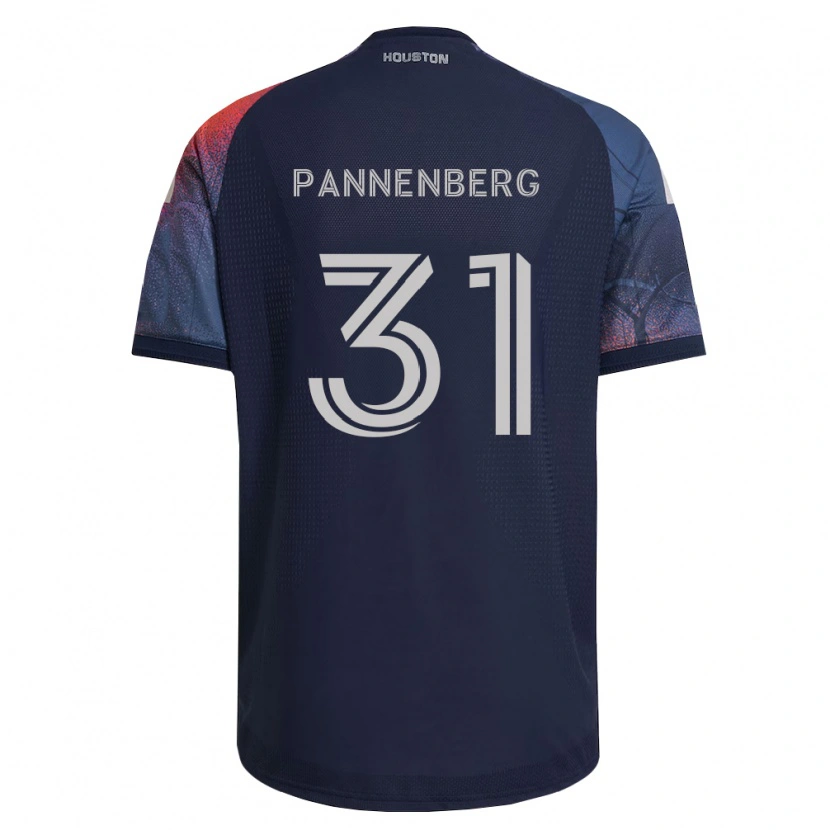 Danxen Barn Andrew Pannenberg #31 Mörkblå Vit Orange Bortatröja Matchtröjor 2026/27 Tröjor T-Tröja