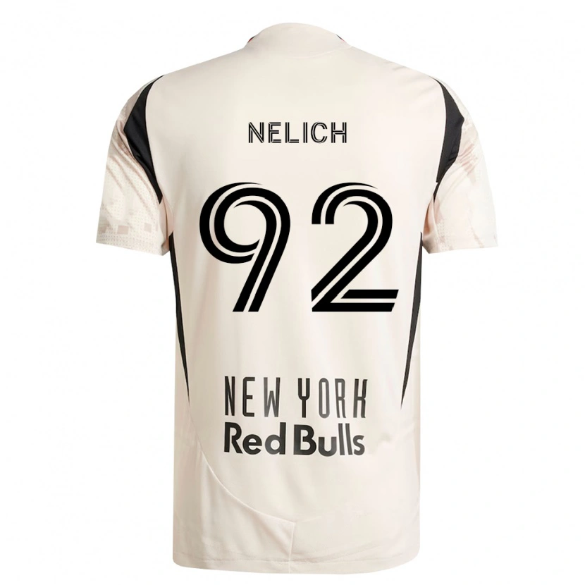 Danxen Barn Dennis Nelich #92 Off-White Röd Svart Bortatröja Matchtröjor 2026/27 Tröjor T-Tröja