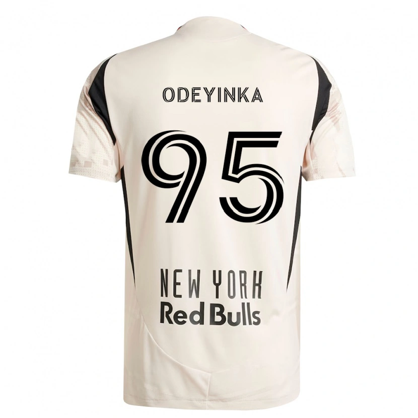 Danxen Barn Malik Odeyinka #95 Off-White Röd Svart Bortatröja Matchtröjor 2026/27 Tröjor T-Tröja