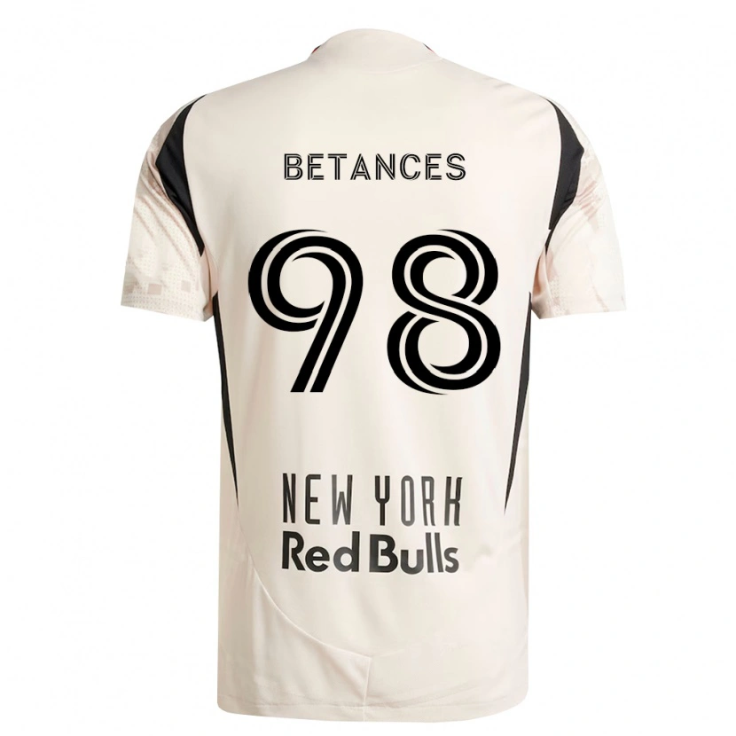 Danxen Barn Aidan Betances #98 Off-White Röd Svart Bortatröja Matchtröjor 2026/27 Tröjor T-Tröja