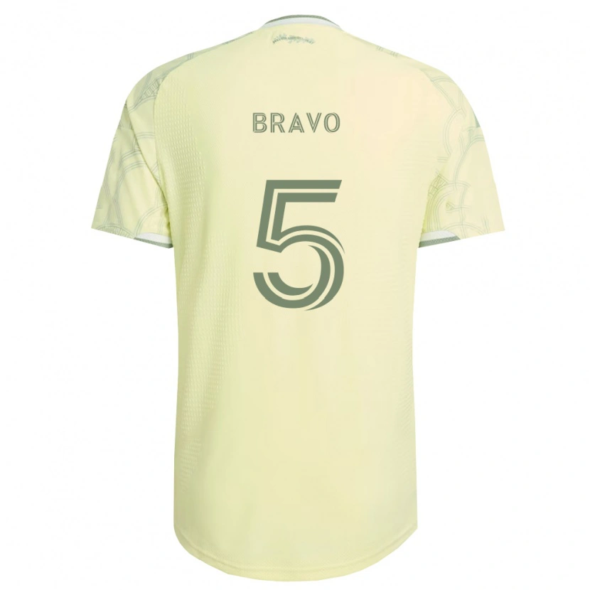 Danxen Barn Claudio Bravo #5 Beige Vit Bortatröja Matchtröjor 2026/27 Tröjor T-Tröja