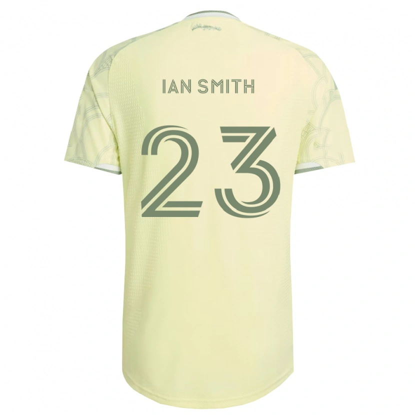 Danxen Barn Ian Smith #23 Beige Vit Bortatröja Matchtröjor 2026/27 Tröjor T-Tröja