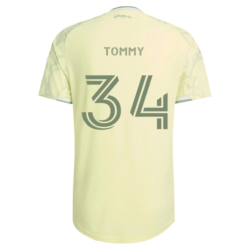Danxen Barn Calem Tommy #34 Beige Vit Bortatröja Matchtröjor 2026/27 Tröjor T-Tröja