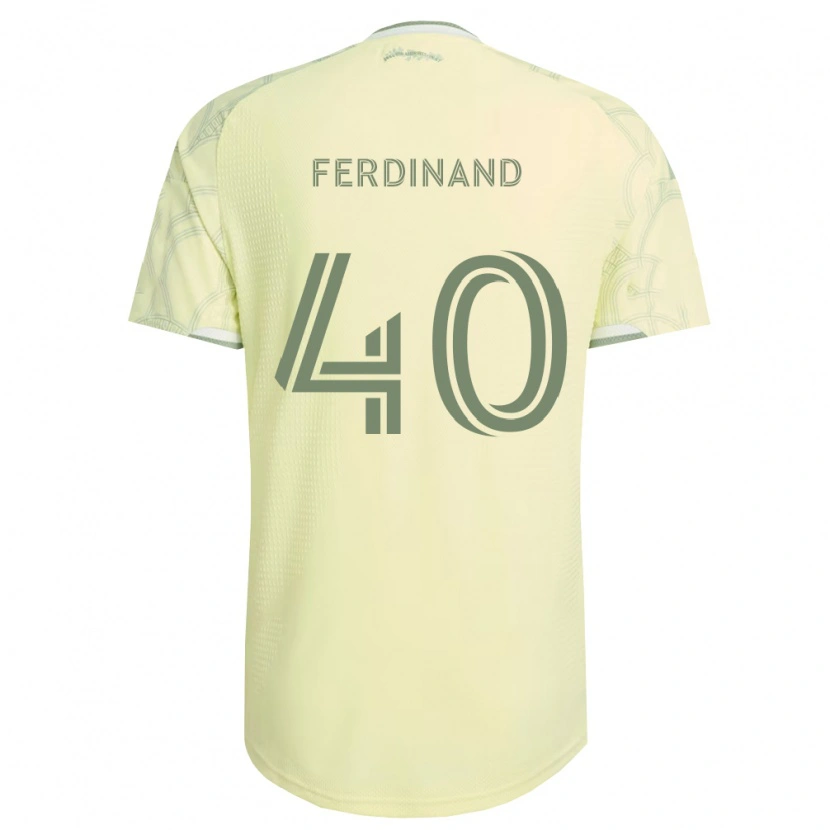 Danxen Barn Keesean Ferdinand #40 Beige Vit Bortatröja Matchtröjor 2026/27 Tröjor T-Tröja
