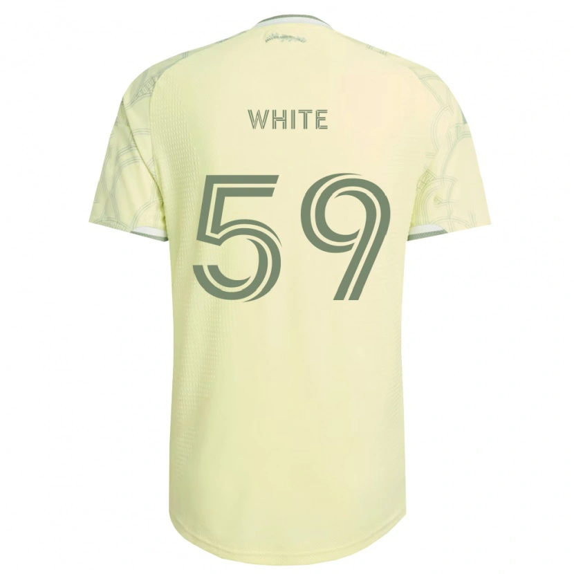 Danxen Barn Dario White #59 Beige Vit Bortatröja Matchtröjor 2026/27 Tröjor T-Tröja