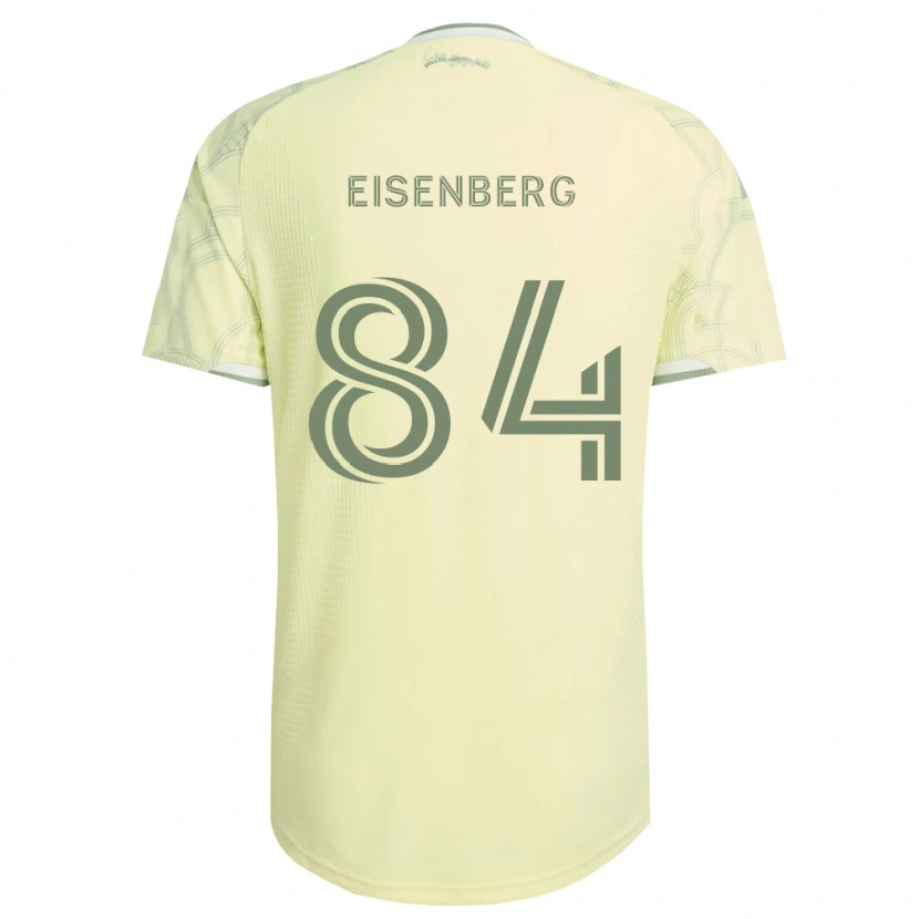 Danxen Barn Max Eisenberg #84 Beige Vit Bortatröja Matchtröjor 2026/27 Tröjor T-Tröja