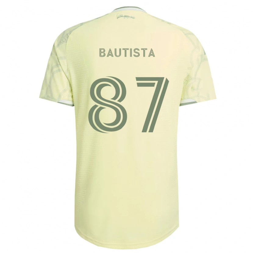 Danxen Barn Ricardo Bautista #87 Beige Vit Bortatröja Matchtröjor 2026/27 Tröjor T-Tröja