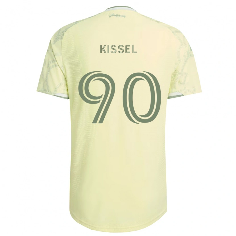 Danxen Barn Maximilian Kissel #90 Beige Vit Bortatröja Matchtröjor 2026/27 Tröjor T-Tröja
