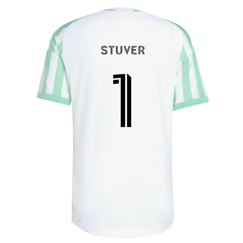 Danxen Barn Brad Stuver #1 Ljusgrön Svart Vit Bortatröja Matchtröjor 2026/27 Tröjor T-Tröja