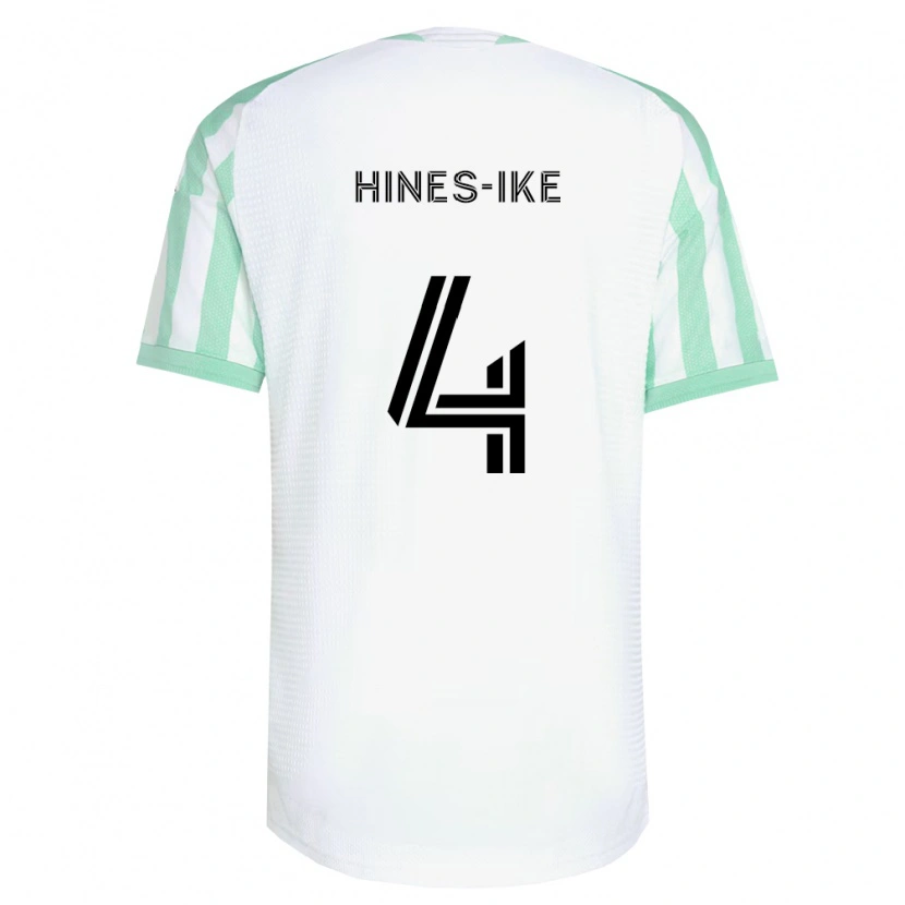 Danxen Barn Brendan Hines-Ike #4 Ljusgrön Svart Vit Bortatröja Matchtröjor 2026/27 Tröjor T-Tröja