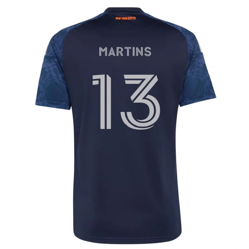 Danxen Barn Thiago Martins #13 Mörkblå Vit Bortatröja Matchtröjor 2026/27 Tröjor T-Tröja