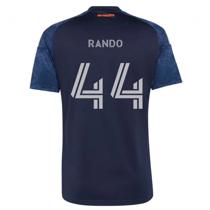 Danxen Barn Alex Rando #44 Mörkblå Vit Bortatröja Matchtröjor 2026/27 Tröjor T-Tröja