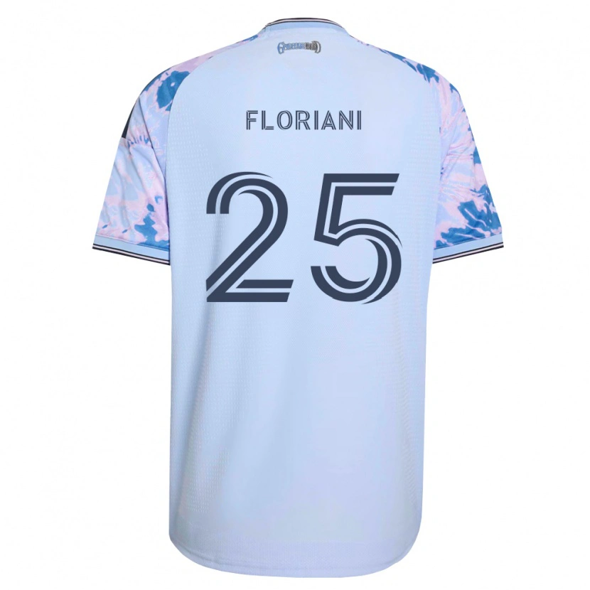 Danxen Barn Max Floriani #25 Kungligt Blå Vit Svart Bortatröja Matchtröjor 2026/27 Tröjor T-Tröja