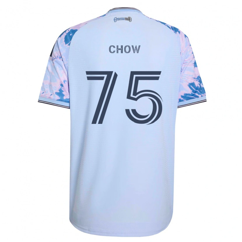 Danxen Barn Alex Chow #75 Kungligt Blå Vit Svart Bortatröja Matchtröjor 2026/27 Tröjor T-Tröja