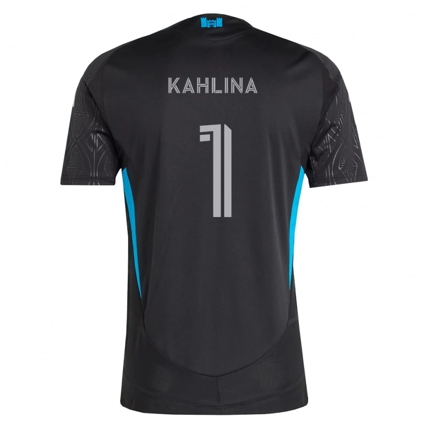 Danxen Barn Kristijan Kahlina #1 Svart Vit Himmelsblå Bortatröja Matchtröjor 2026/27 Tröjor T-Tröja