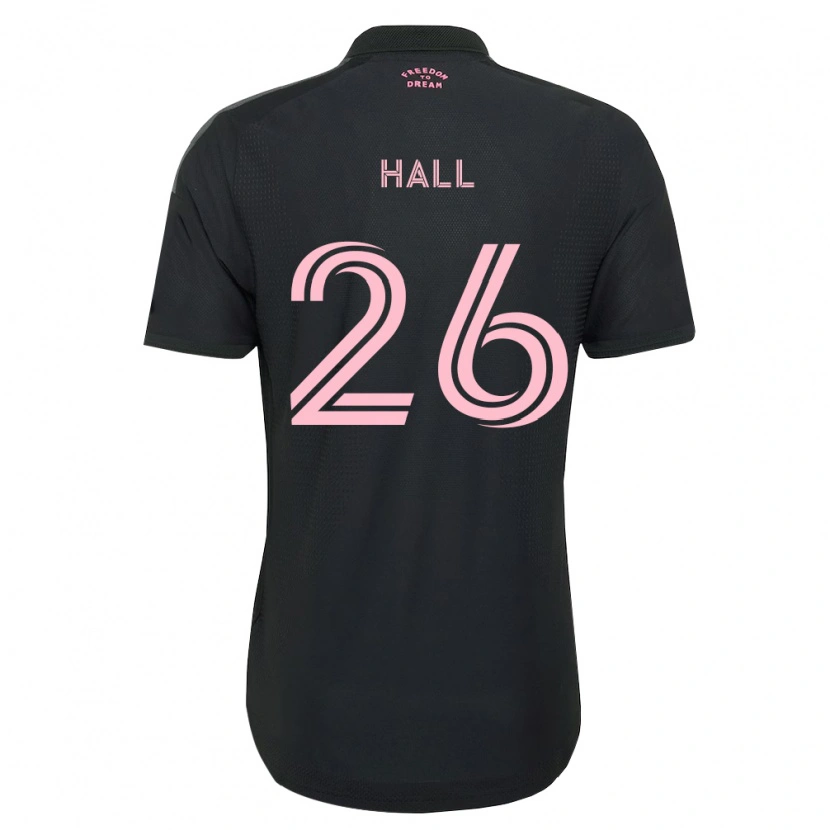 Danxen Barn Tyler Hall #26 Rosa Svart Vit Bortatröja Matchtröjor 2026/27 Tröjor T-Tröja