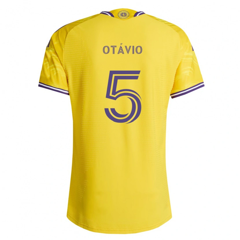 Danxen Barn Luis Otávio #5 Gul Lila Bortatröja Matchtröjor 2026/27 Tröjor T-Tröja