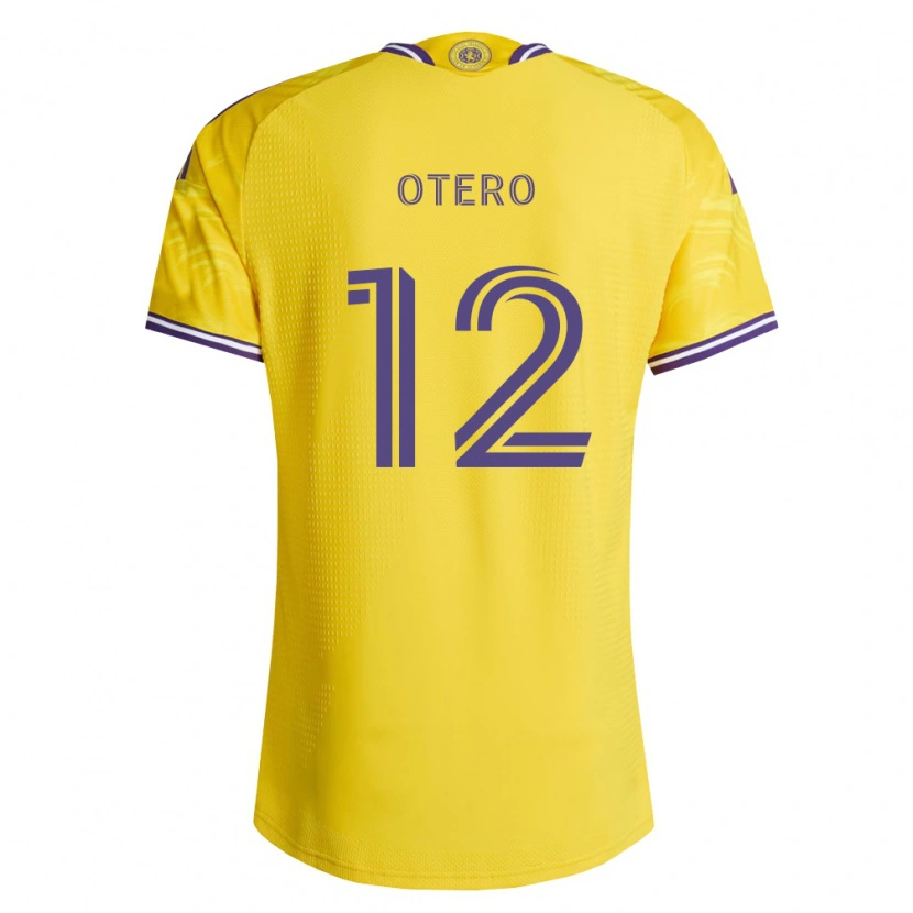 Danxen Barn Javier Otero #12 Gul Lila Bortatröja Matchtröjor 2026/27 Tröjor T-Tröja