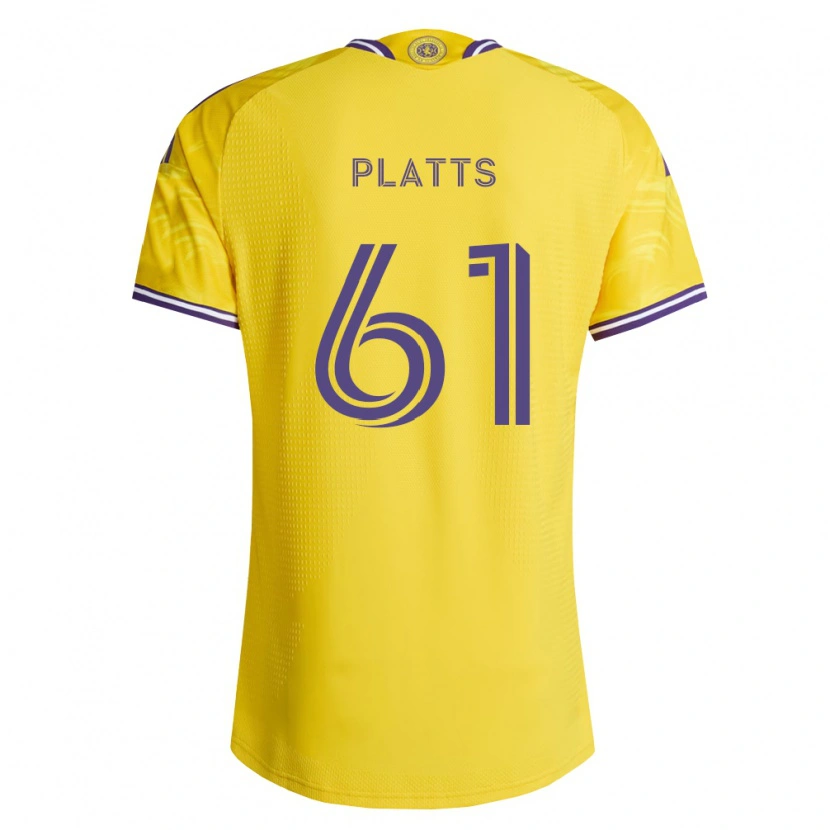 Danxen Barn Jackson Platts #61 Gul Lila Bortatröja Matchtröjor 2026/27 Tröjor T-Tröja