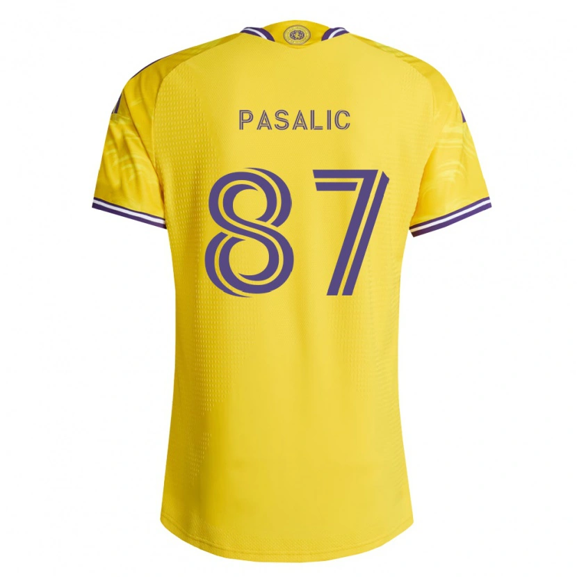 Danxen Barn Marco Pašalić #87 Gul Lila Bortatröja Matchtröjor 2026/27 Tröjor T-Tröja