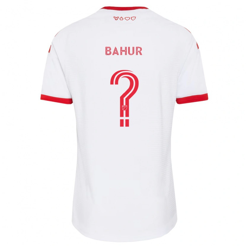 Danxen Barn Abdiasis Abdirahman Bahur #0 Vit Röd Svart Bortatröja Matchtröjor 2026/27 Tröjor T-Tröja