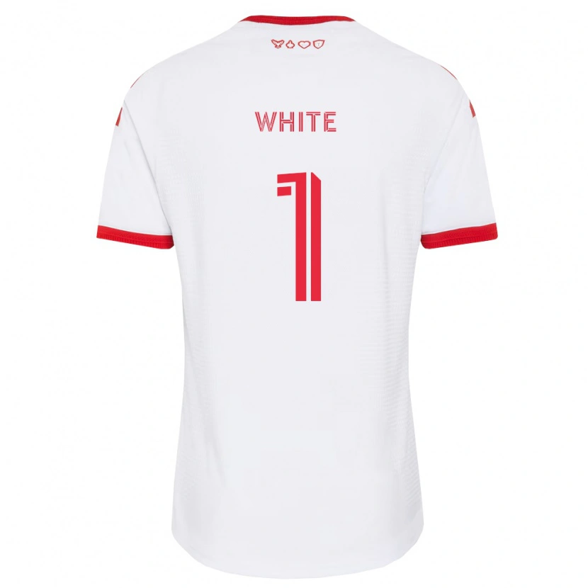 Danxen Barn O'mario White #1 Vit Röd Svart Bortatröja Matchtröjor 2026/27 Tröjor T-Tröja