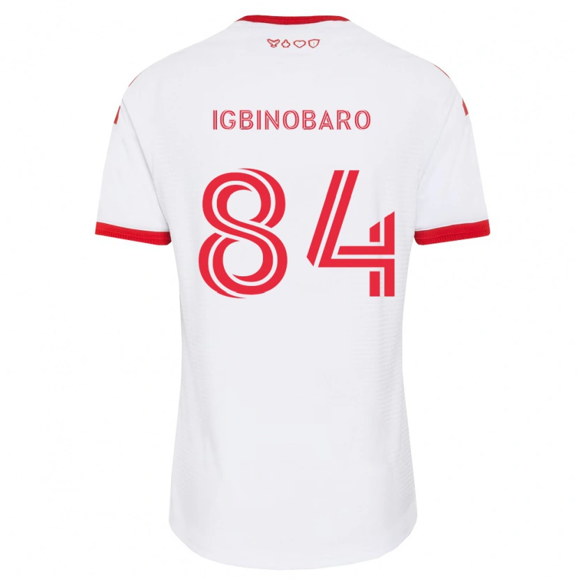 Danxen Barn Philip Igbinobaro #84 Vit Röd Svart Bortatröja Matchtröjor 2026/27 Tröjor T-Tröja
