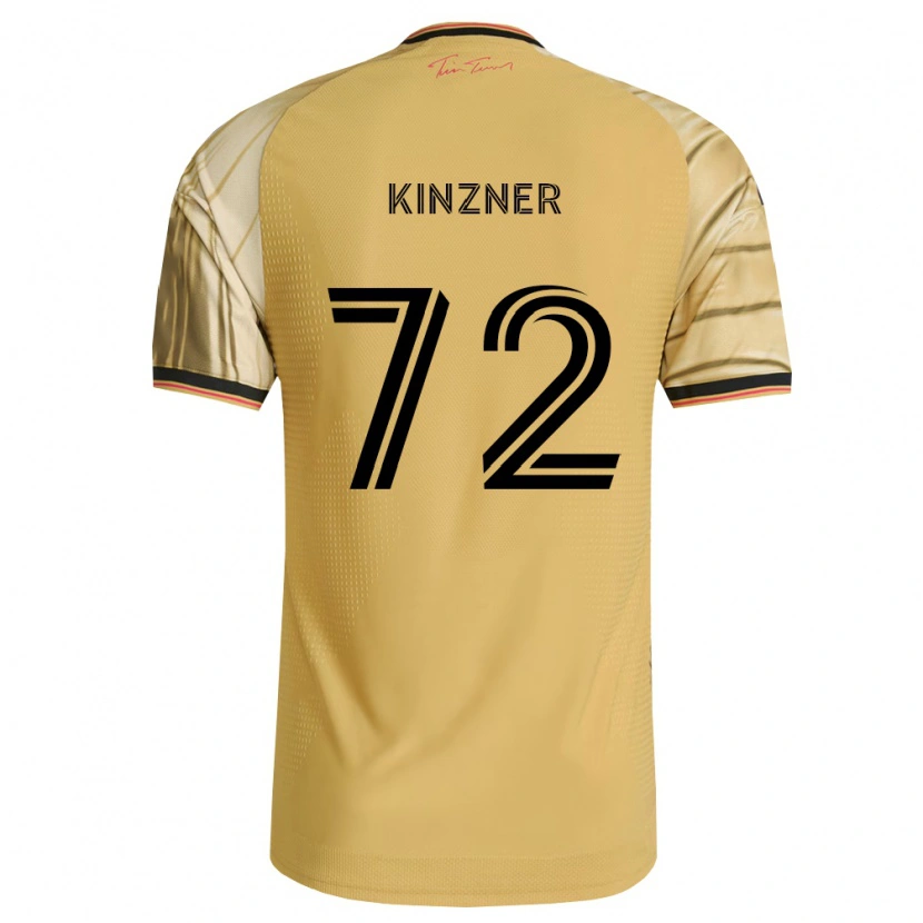 Danxen Barn Eric Kinzner #72 Brun Gul Svart Bortatröja Matchtröjor 2026/27 Tröjor T-Tröja