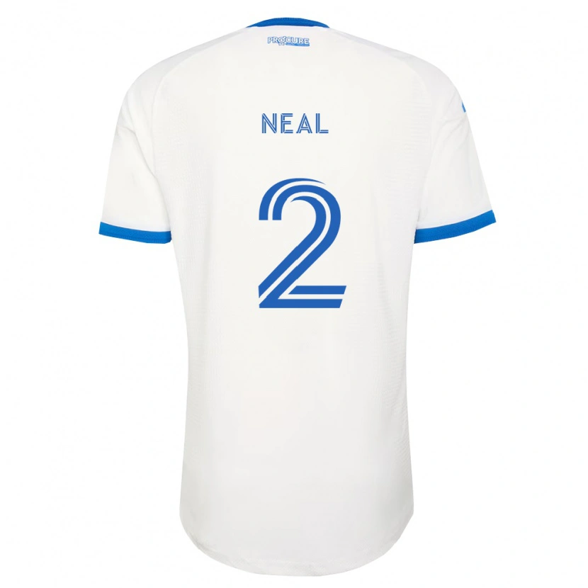 Danxen Barn Jalen Neal #2 Himmelsblå Vit Bortatröja Matchtröjor 2026/27 Tröjor T-Tröja