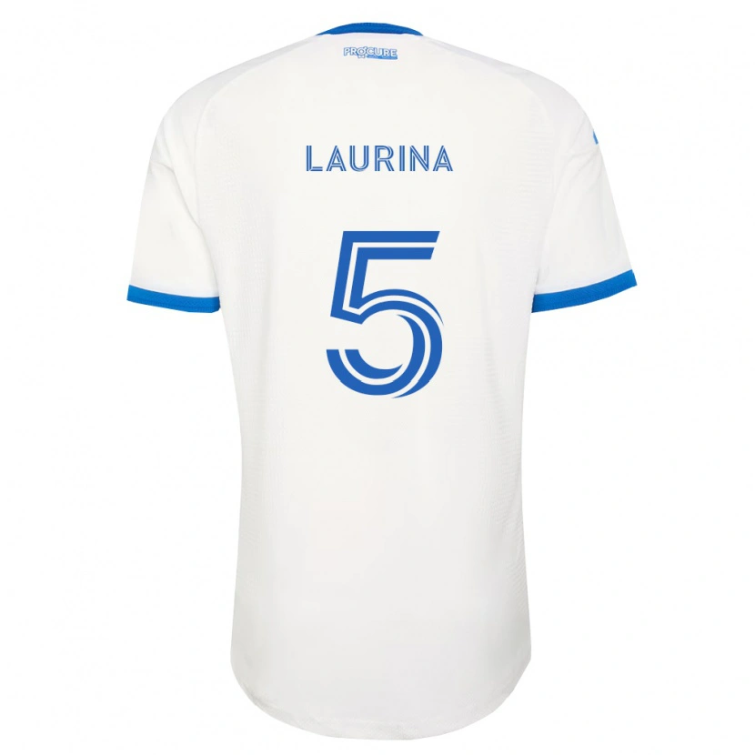 Danxen Barn Bilombo Laurina #5 Himmelsblå Vit Bortatröja Matchtröjor 2026/27 Tröjor T-Tröja