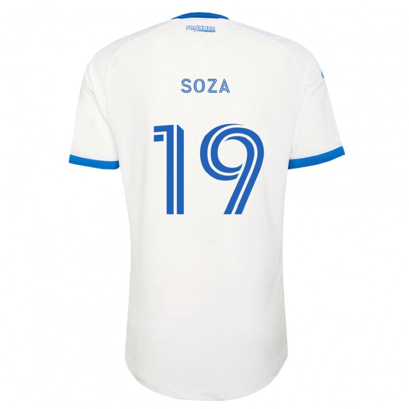 Danxen Barn Joel Soza #19 Himmelsblå Vit Bortatröja Matchtröjor 2026/27 Tröjor T-Tröja