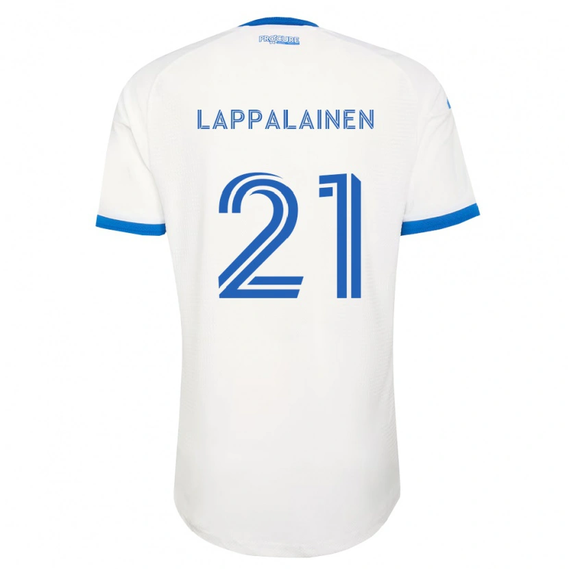 Danxen Barn Lassi Lappalainen #21 Himmelsblå Vit Bortatröja Matchtröjor 2026/27 Tröjor T-Tröja